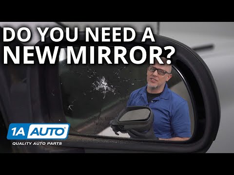Broken car or truck exterior mirror? Easily indicate whether you need a new glass or an entire mirror.