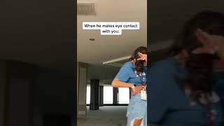When he makes eye contact with you 👀 #Shorts