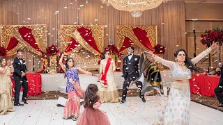 Siblings Perform for the Bride & Groom! ❤️ | 2020 | Sauda Khara Khara | Ghoomar | Morni Banke