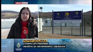 Otvoren migrantski kamp Lipa: Bolji uslovi za predviđenih 1500 korisnika