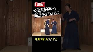 【振動】やわらかいのに威力がおかしい！？　#shorts　＜甲野善紀の稽古録・実技動画＞Yoshinori Kono/Ancient Martial arts master  武術/剣術