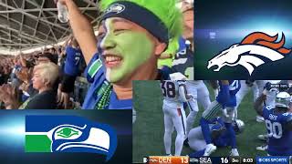 Seahawks vs Broncos BEST Reactions inside Lumen Field