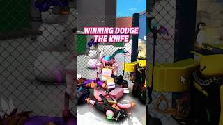 DODGE THE KNIFE WITH MM2 YOUTUBERS! 🔥