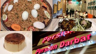 Persian Darbar|Food ratings vlog|Persian Darbar Byculla menu, ambiance,and everything|