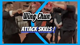 Learn Wing Chun attack skills 💪 #shorts #Wushu #KungFu