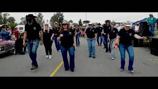 Country Line dancers de La Plata