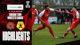 Corsham Town FC 1 V 0 Worcester Raiders FC - Hellenic Premier Match Highlights