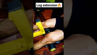 Leg workout 😑 Leg Extension 🔥 #viral #youtubeshorts #gym #workout #shorts #trending #motivation #yt