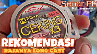 SENAR PE RELIX NUSANTARA CEKING x 3 PE 0.8 PE mkiro