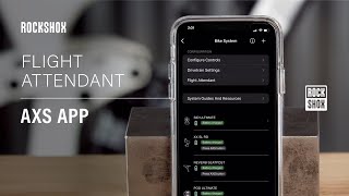 RockShox Flight Attendant: AXS Mobile Application