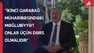 Prezident: “Erməni faşizmi baş qaldırsa bir daha başını əzəcəyik”