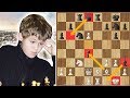 13-Year Old Carlsen Sets a Deadly Trap for Kasparov