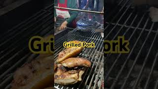 Grilled pork #food #cooking #shorts #pork k