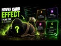 Create Stunning Neon Glow Cards with CSS | Interactive UI for Beginners