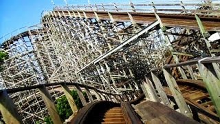 Boardwalk Bullet front seat on-ride HD POV Kemah Boardwalk