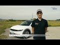 the test drive of the world s first integrated drive axle in germany hyundai wia