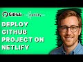 How to Deploy GitHub Project on Netlify [2026 Full Guide]