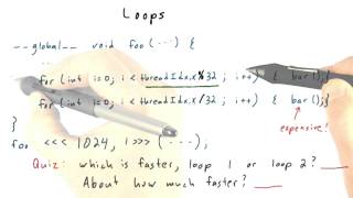 Loops and Thread Divergence - Intro to Parallel Programming