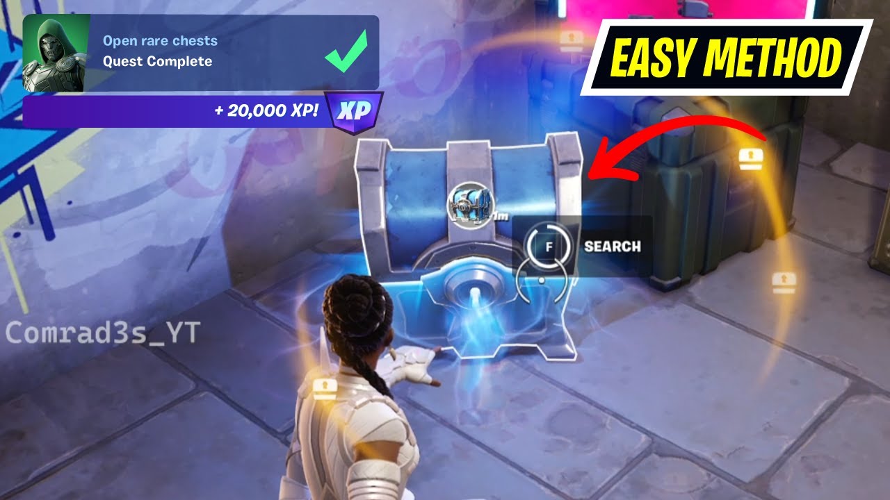 How To Find Rare Chests In Fortnite