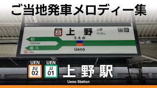 JR上野駅 ご当地発車メロディー『あゝ上野駅』