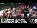 Lawan Kejang-Kejang! 🔥 Partai Debut Kevin Heiqal Simatupang || Best knock Out One Pride MMA