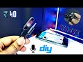 How To Make🔥Diy Mic🎙️From🤑Brocken Earphones🎧| Diy Restore | #shorts