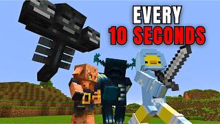 Every 10 Seconds A Random Mob Spawn!