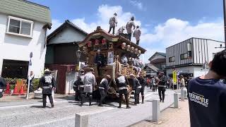 上町　成田祇園祭初日にて　2024年7月5日