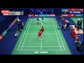 QF - Aaron Chia/Soh Wooi Yik (MAS) Vs Chirag Shetty/Satwiksairaj Rankireddy (IND)