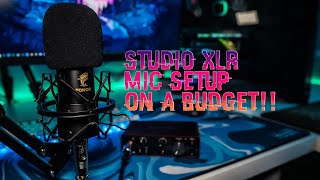 Best Budget XLR Mic Setup for Recording \u0026 Streaming! | Tonor TC20 Mic Kit | Focusrite Scarlett Solo