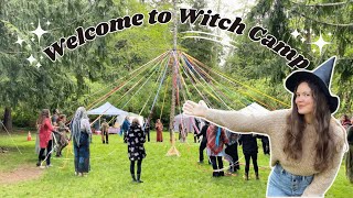 Going to a Beltane Witch Camp in the Woods | Vlog 35