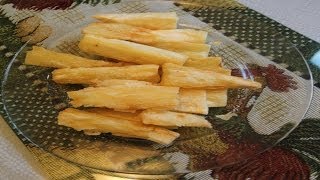 Fried Yuca Latin American Style Recipe