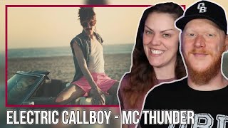 COUPLE React to ELECTRIC CALLBOY - MC Thunder | OFFICE BLOKE DAVE