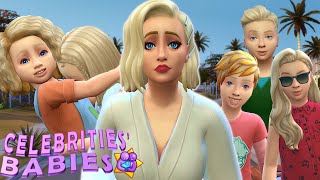 5 celebrity children and 4 birthdays! // Sims 4 celebrity children let’s play ep 7