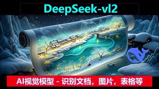 Deepseek - VL2 | AI视觉模型，擅长识别图表，图片，表格，文档，光学字符等格式，生活工作好助手！