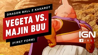 Dragon Ball Z Kakarot: Vegeta vs. Majin Buu (First Form) - IGN First