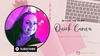 Quick Tips on CANVA How to add your own HEX code