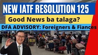 GOOD NEWS, BAD NEWS for STRANDED PINOYS| DFA ADVISORY for FOREIGNERS| FULLY VAXX ABROAD INCENTIVE
