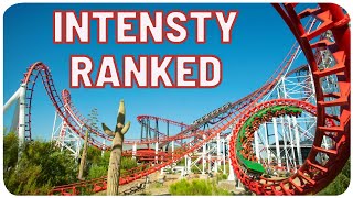 Ranking the Coasters of Magic Mountain by INTENSITY