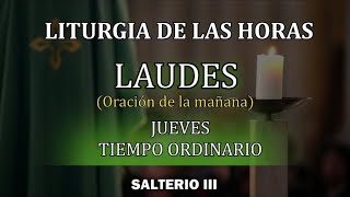 Oración de la mañana (LAUDES) Jueves 30 de Enero del 2025  Producción Crisol