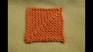 How to Knit a Mitered Square!