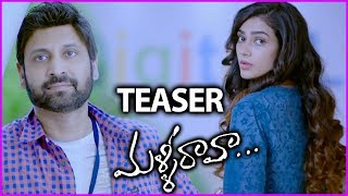 Malli Raava Movie Teaser | Sumanth | Akanksha Singh | New Telugu Movie 2017
