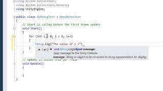 Debugging Unity Apps