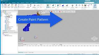 SIEMENS Tecnomatix Process Simulate - Robotics Painting Simulation & Validation EP3