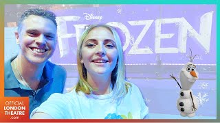 Disney's Frozen Press Night & Curtain Call | Opening Night VLOG!
