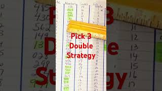 Pick 3 Lottery Double Strategy