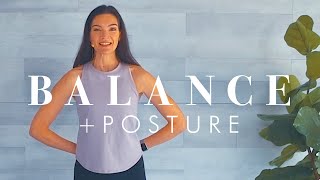 Improve your Posture & Balance with these Corrective Exercises // Osteoporosis Friendly!