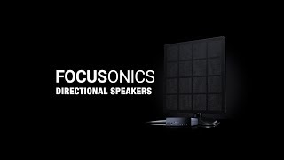 Focusonics directional speaker