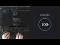 ASMR Programming - Dark Neumorphism Circle Loader - No Talking