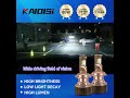 kaidisi k7 led headlight 85 watts 58000lm autoheadlightbulb 9005led carheadlights h11led h7led